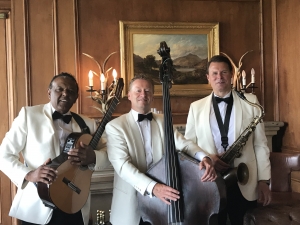The Ritz Trio wedding band performing at the Old Course Hotel St Andrew's